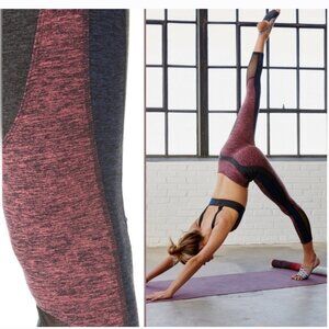 Free People Movement colorblock Mesh Dylan cropped Leggings size M